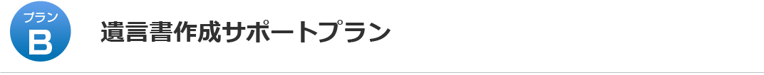 遺言書作成サポートプラン